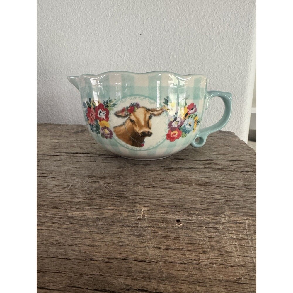 Pioneer Woman Measuring Cup  Sweet Romance Blossoms Ceramic Bowl - Picture 3 of 5
